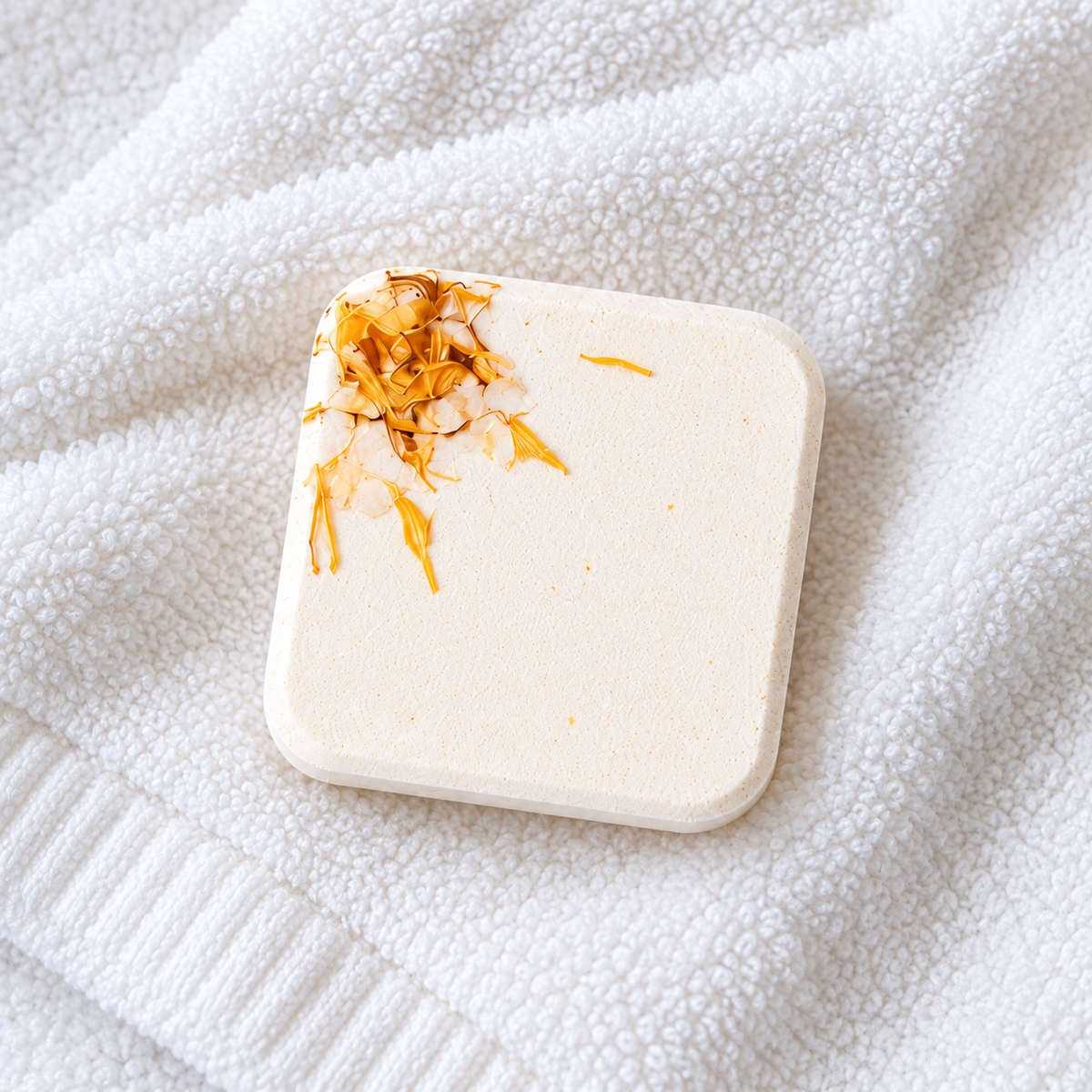 Bath Bomb - Jasmine Infused With Calendula Petals