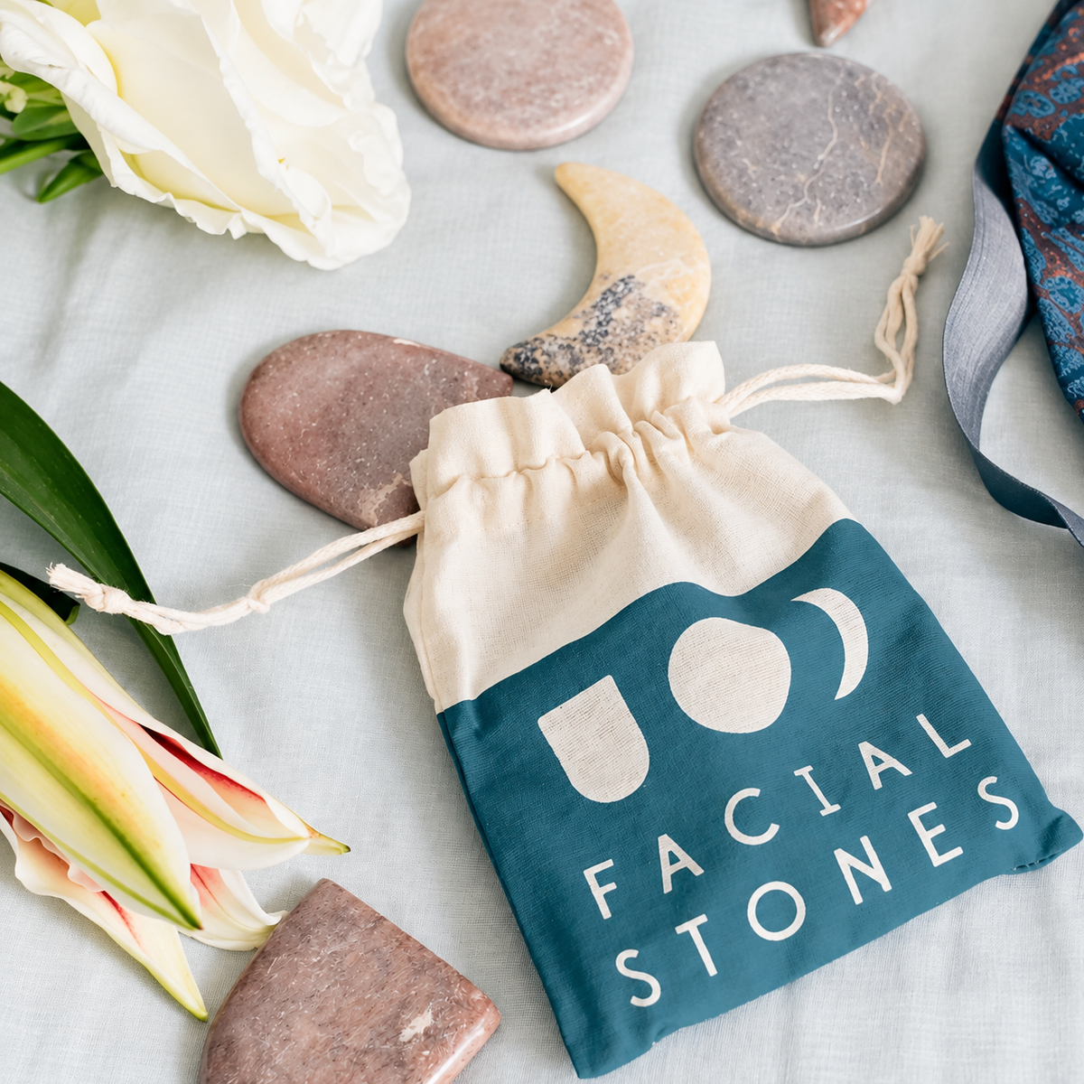 Face Massage Stone Set - Fair Trade