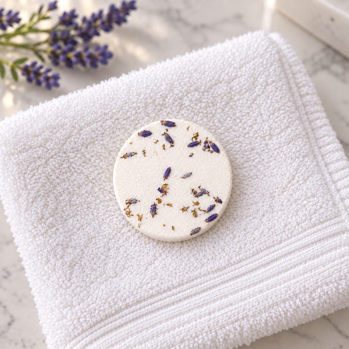 Lavender & Rosemary Goat Soap & Lavender Steamer Duo