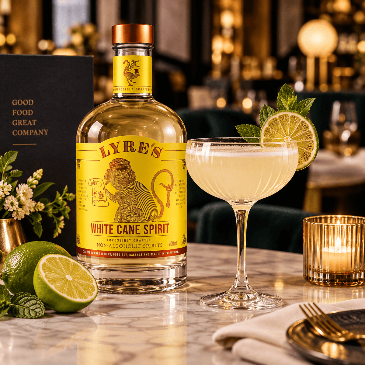 Non-Alcoholic White Rum - Lyre’s White Cane Spirit