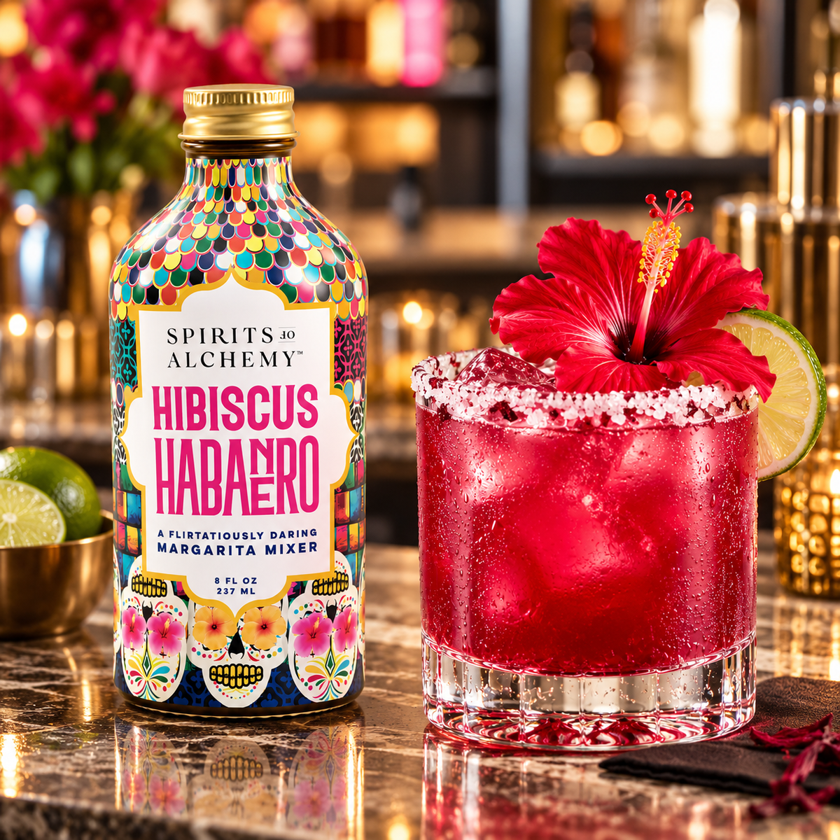 Habanero Hibiscus - Margarita Mixer - Spirits of Alchemy