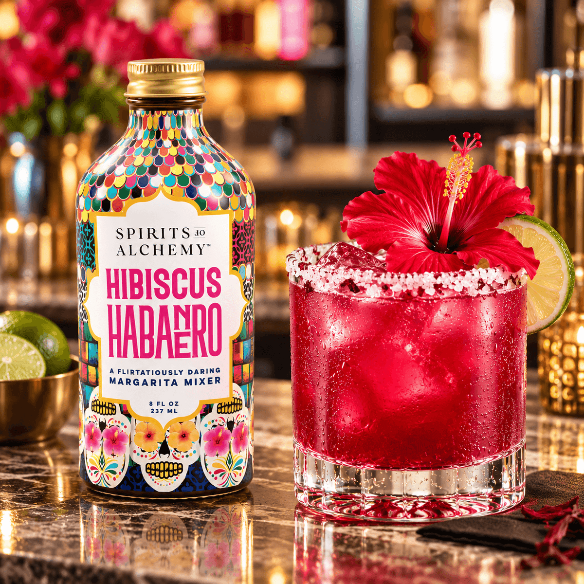 Hibiscus Habanero Margarita Mixer - Spirits of Alchemy