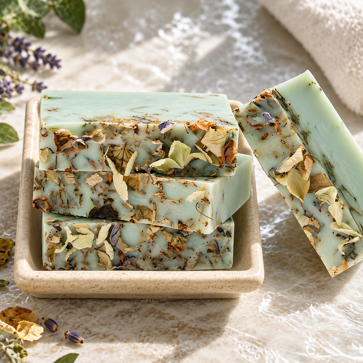 Marjoram and Eucalyptus Goat Milk Soap - Small Batch