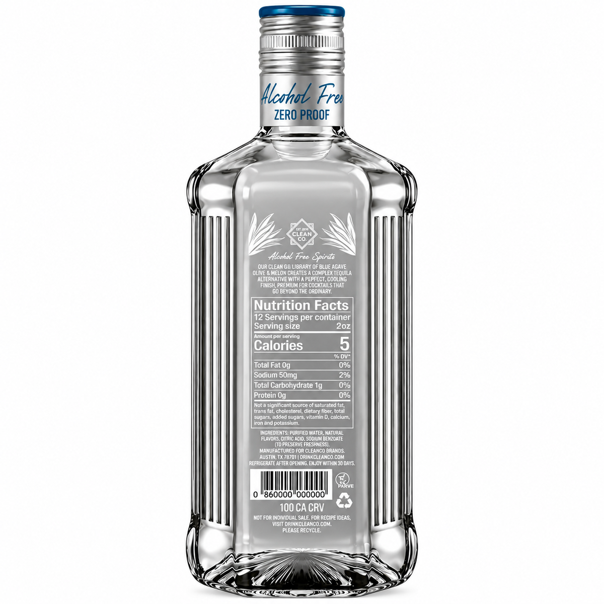 Non-Alcoholic Tequila - CleanCo Clean T