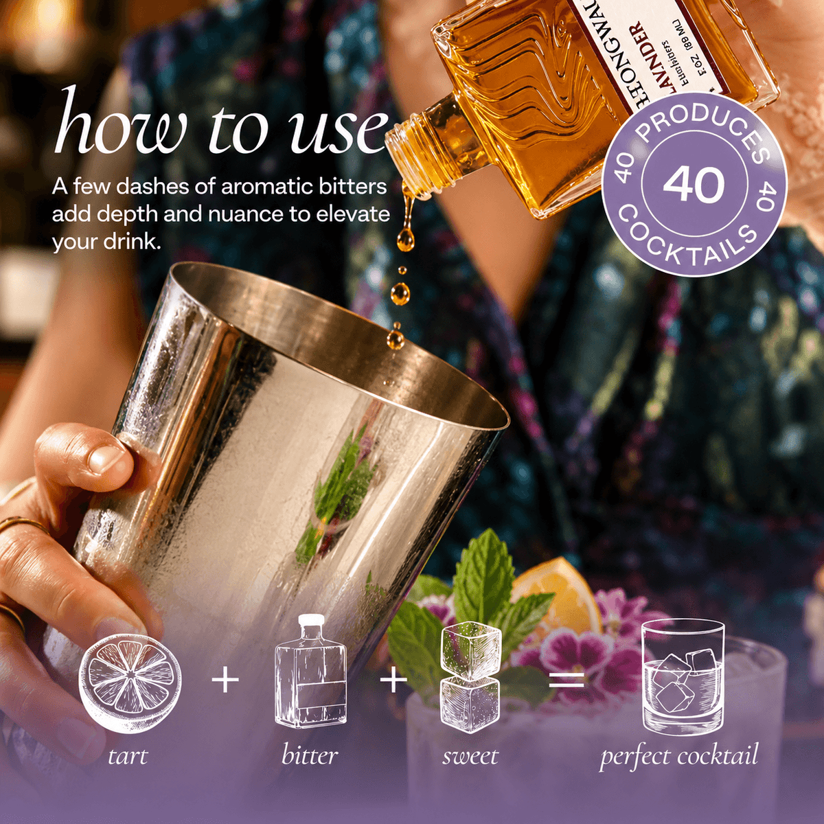 Lavender Bitters - Strongwater Cocktail Bitters