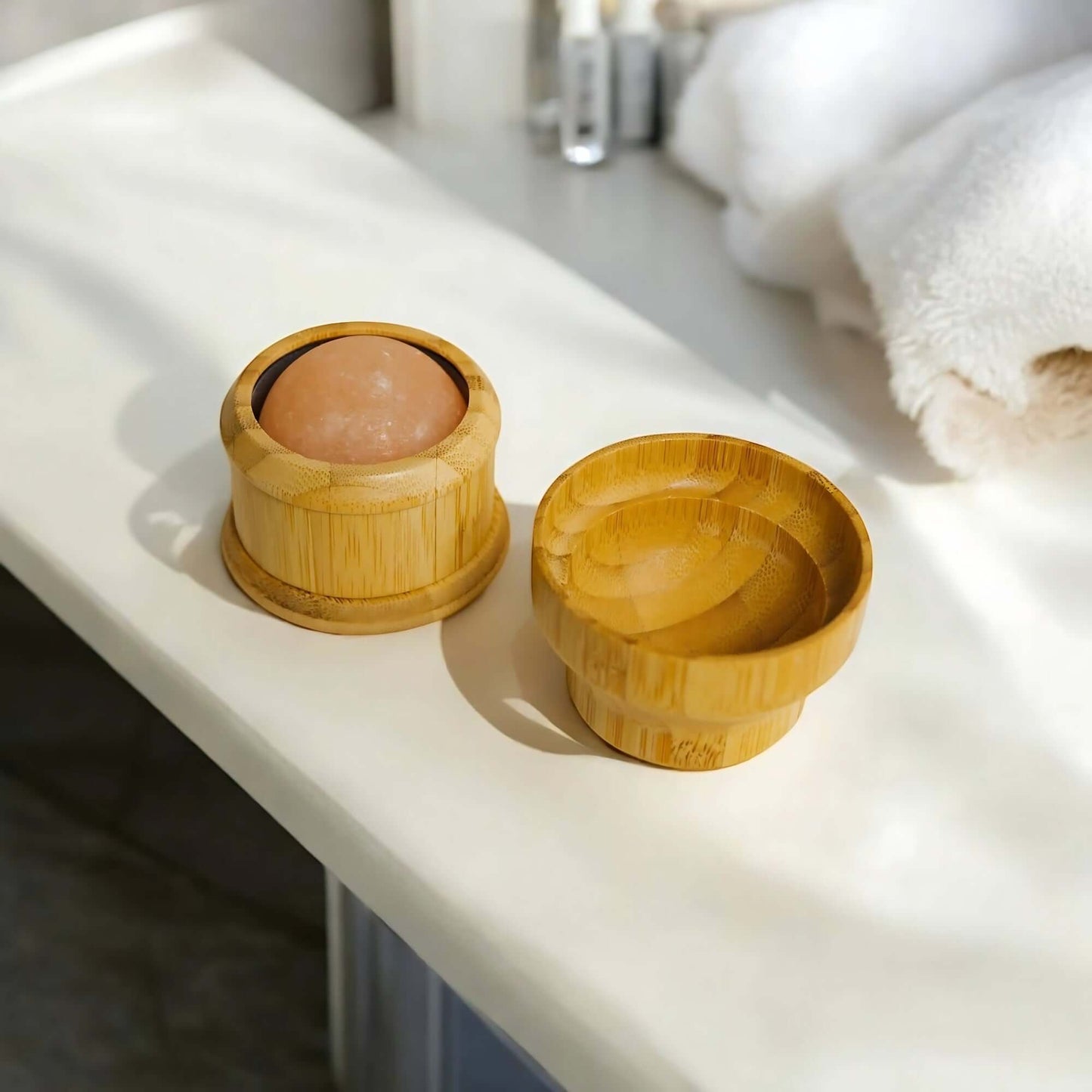 Bamboo Himalayan Salt Massage Ball