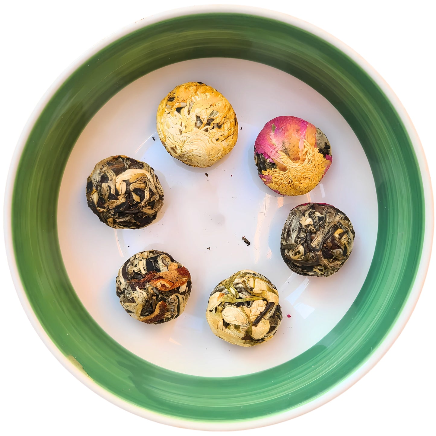 Blooming White Tea Balls - 6 Kinds