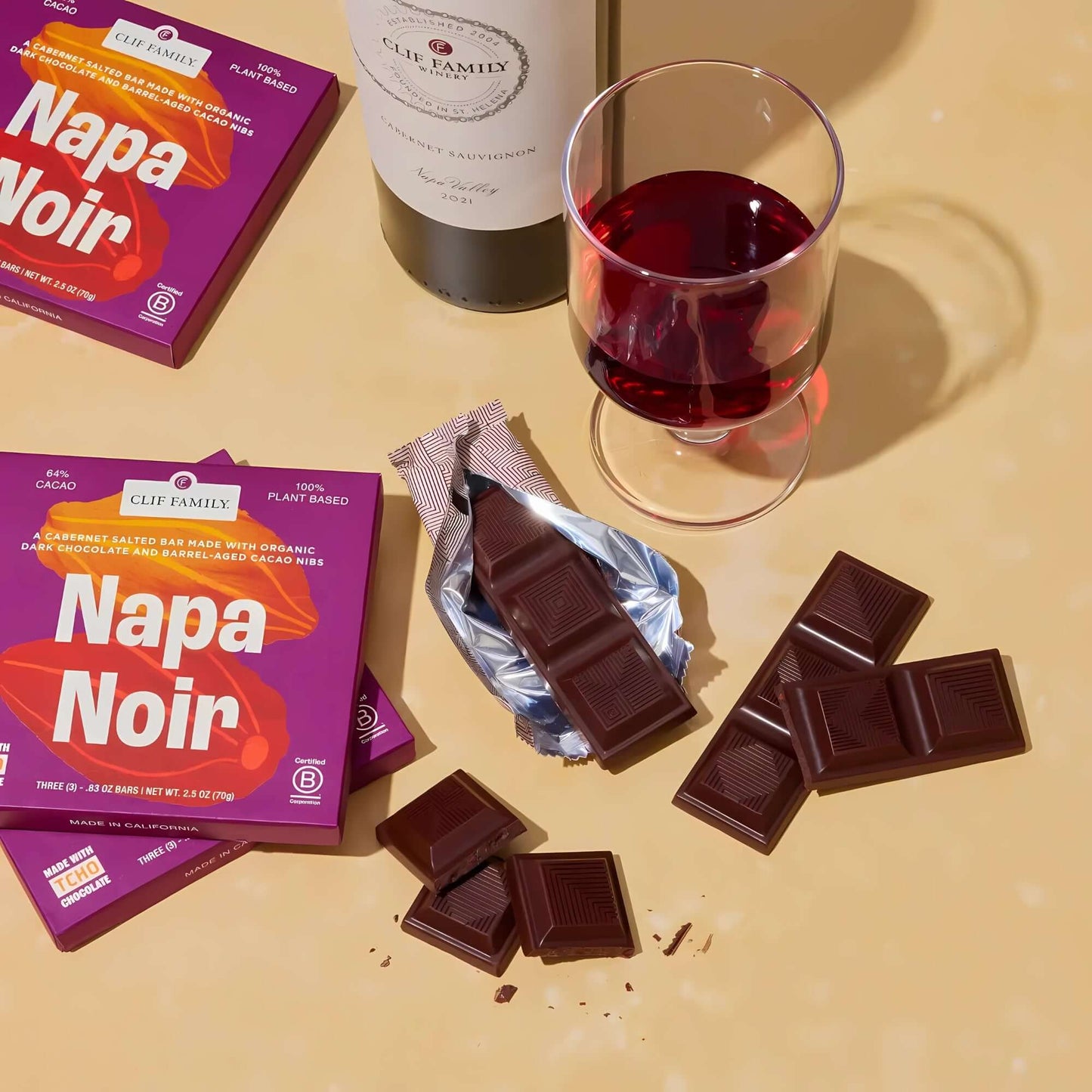 Napa Noir Dark Chocolate Bar - Clif Family