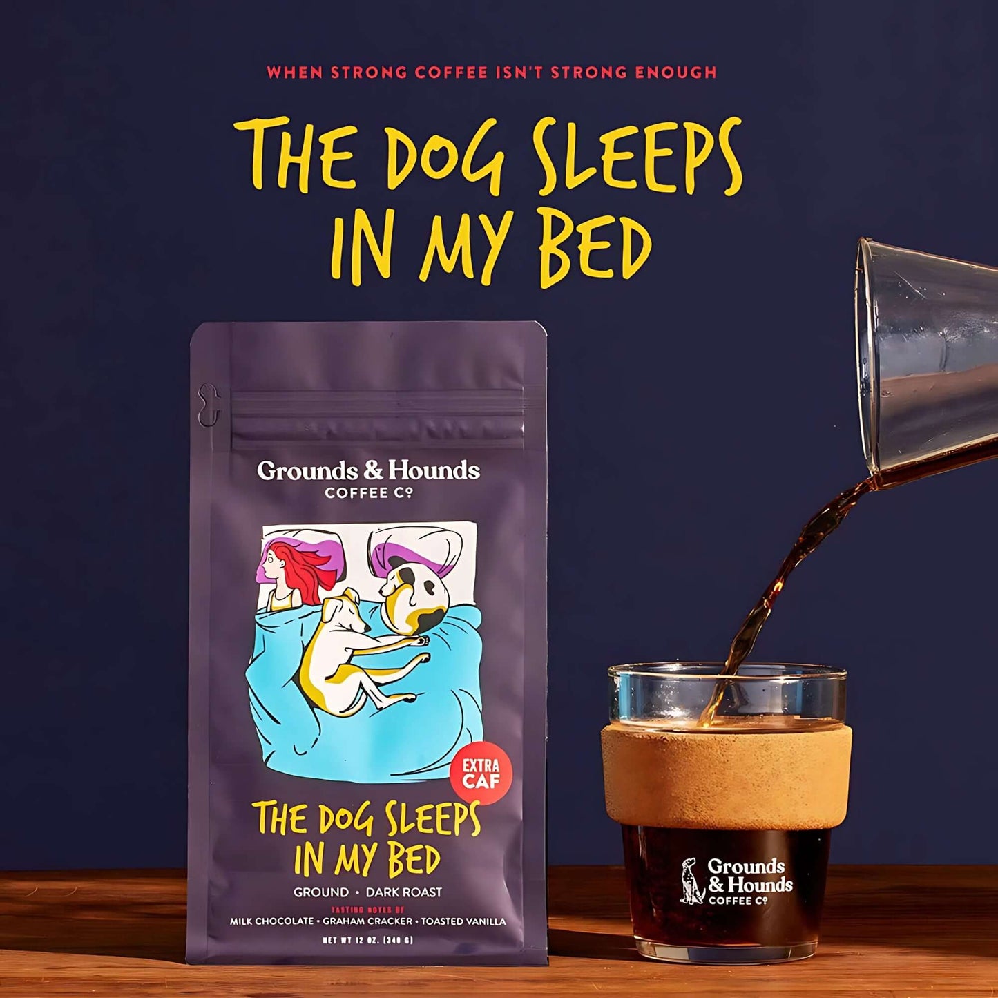 High-Caffeine Coffee - The Dog Sleeps in My Bed