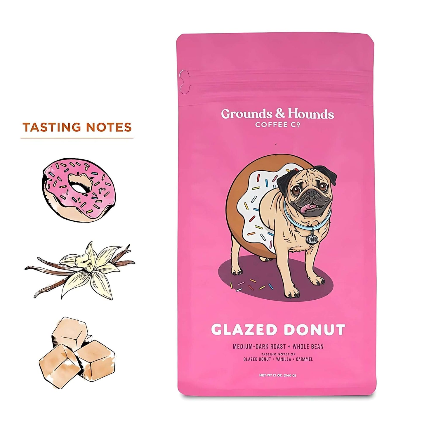 Glazed Donut Blend Coffee - Medium Dark Roast