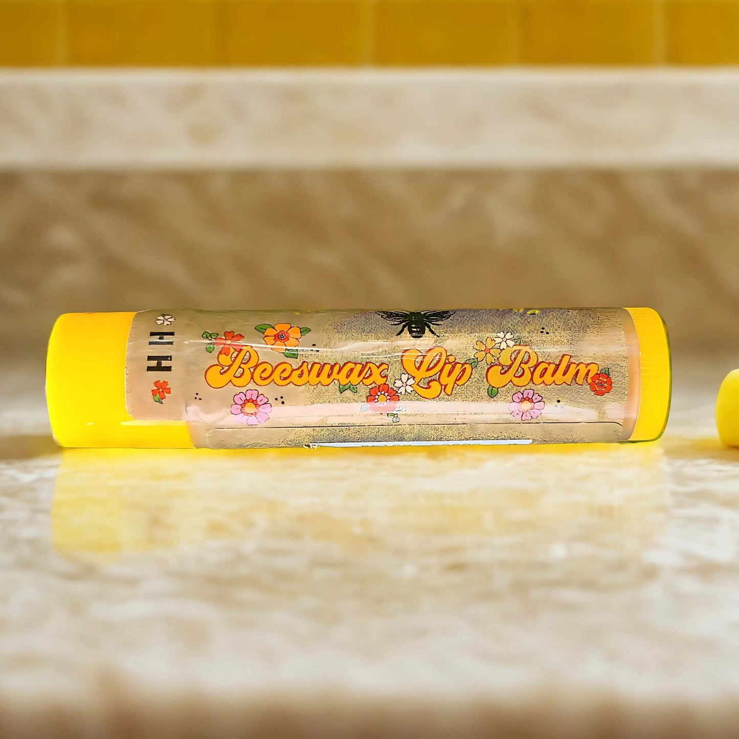 Beeswax Lip Balm With Peppermint & Lavender