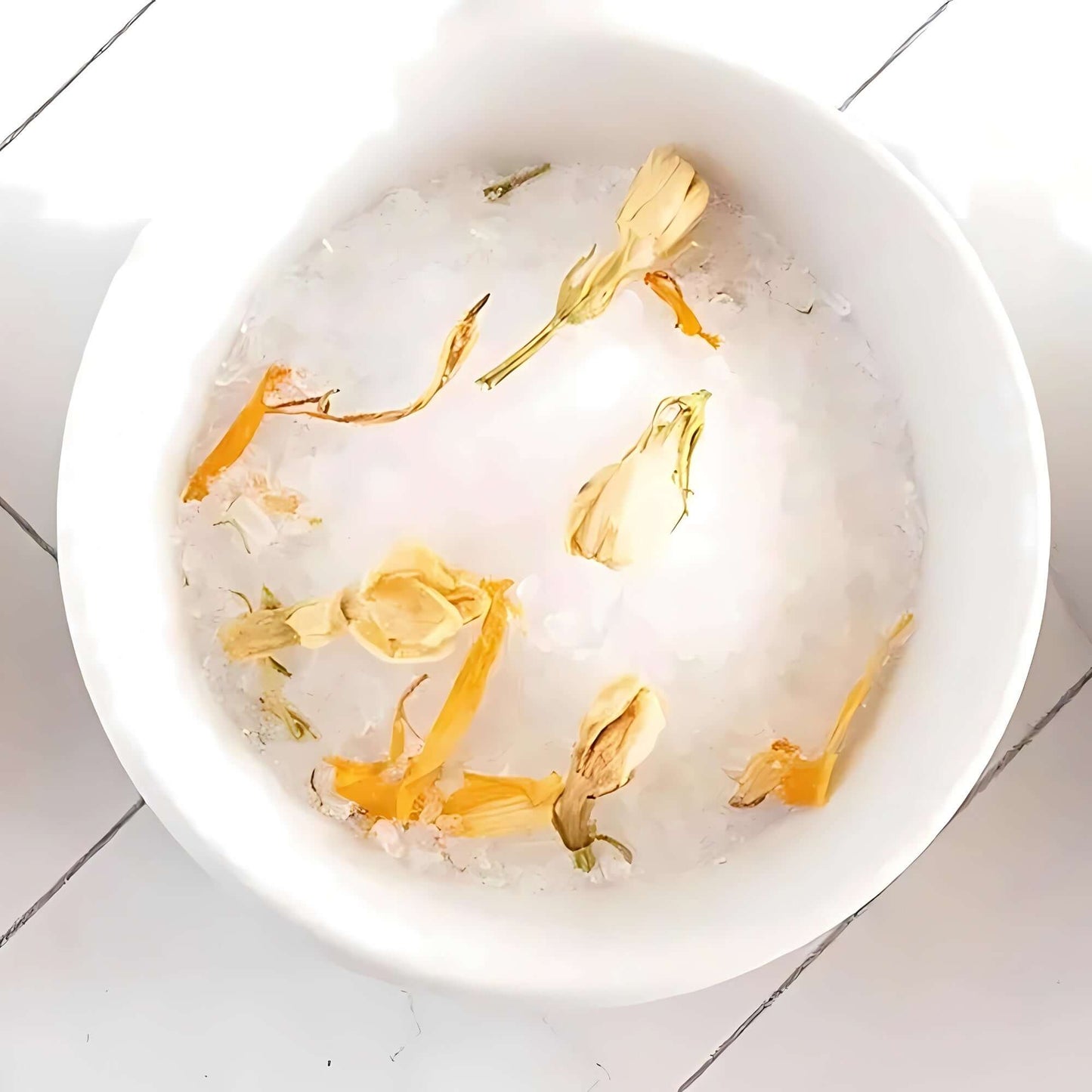 Bath Salt - Jasmine With Calendula Petals