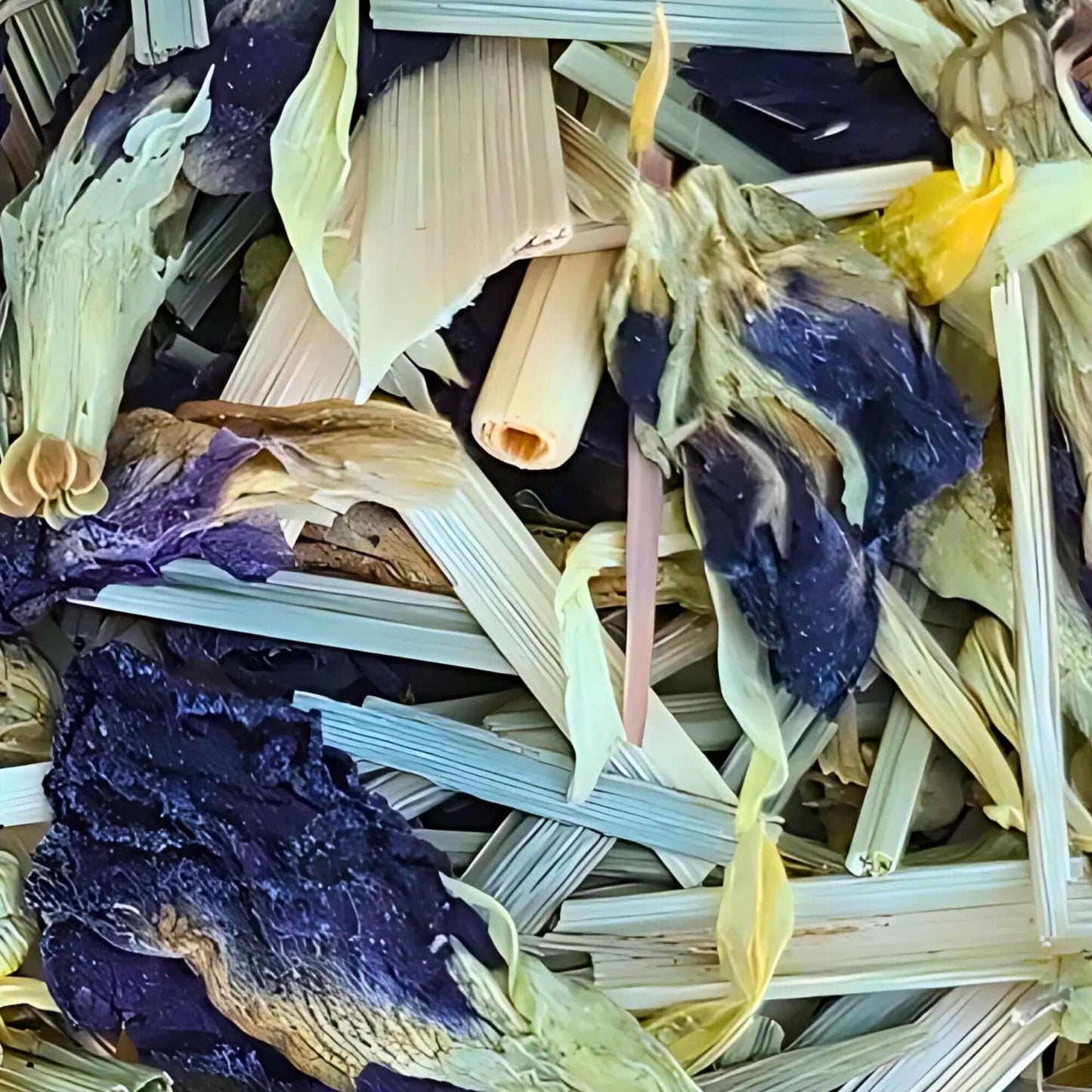 Kastoree and Butterfly Pea Herbal Loose Leaf Iced Tea