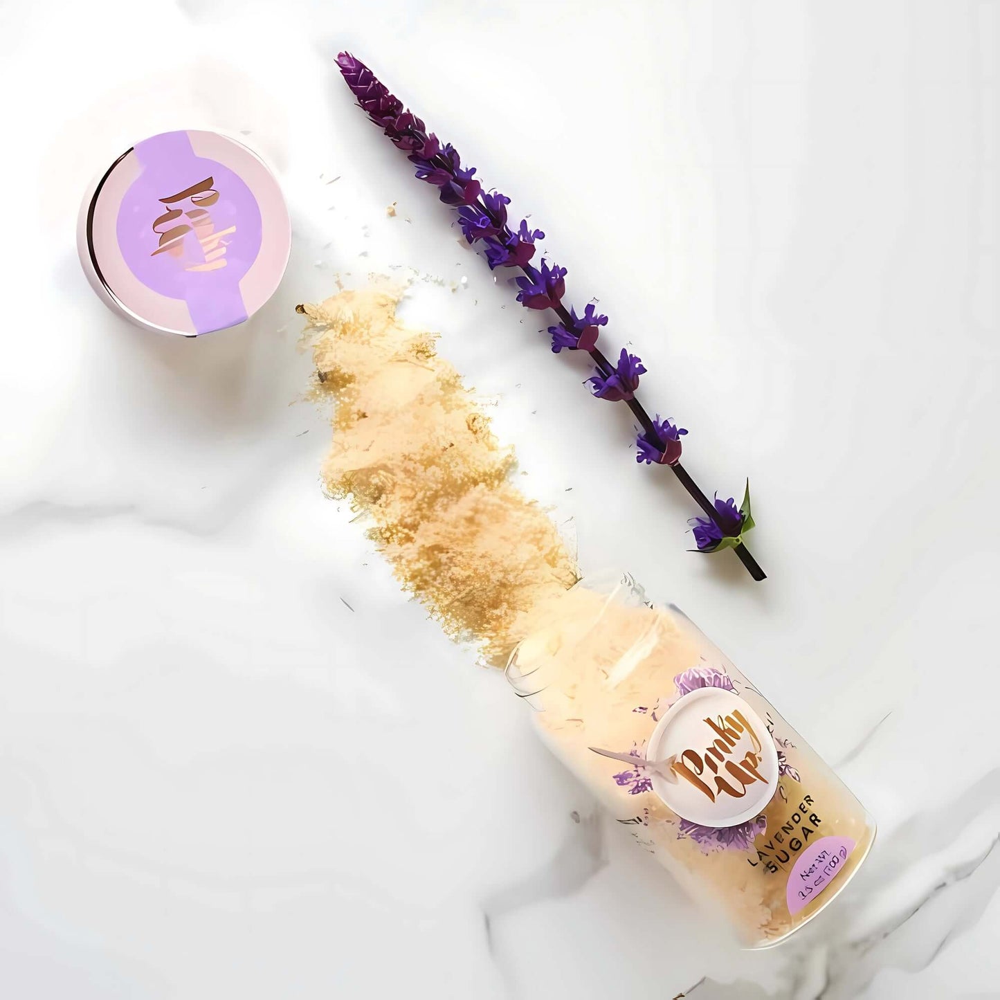 Pinky Up Lavender Sugar