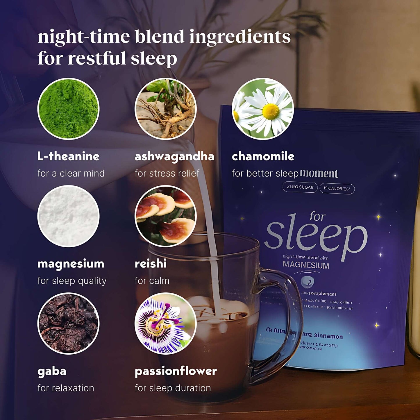 Chocolate Dream Blend for Sleep By Moment