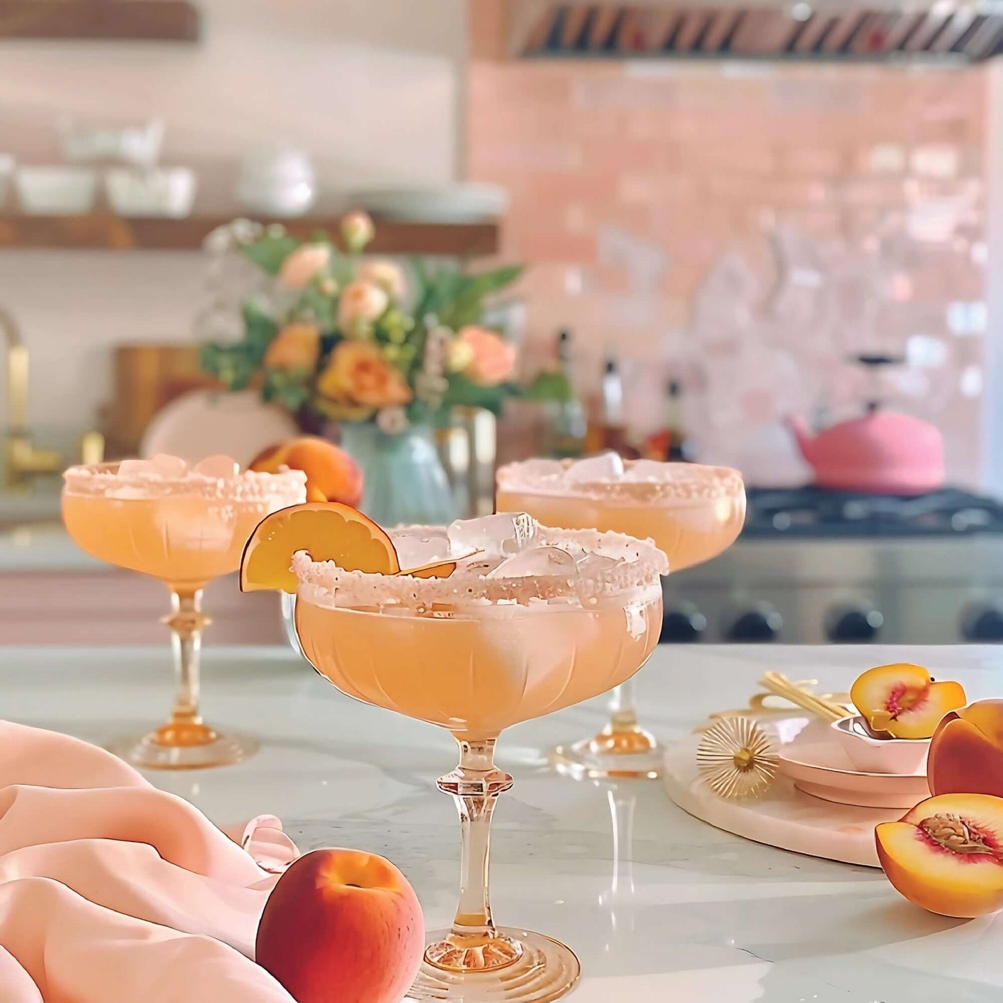 Jordan's Natural Peach Margarita Mixer