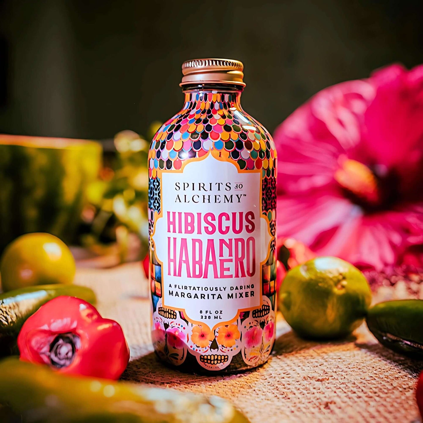 Habanero Margarita Mixer - Hibiscus - Spirits of Alchemy