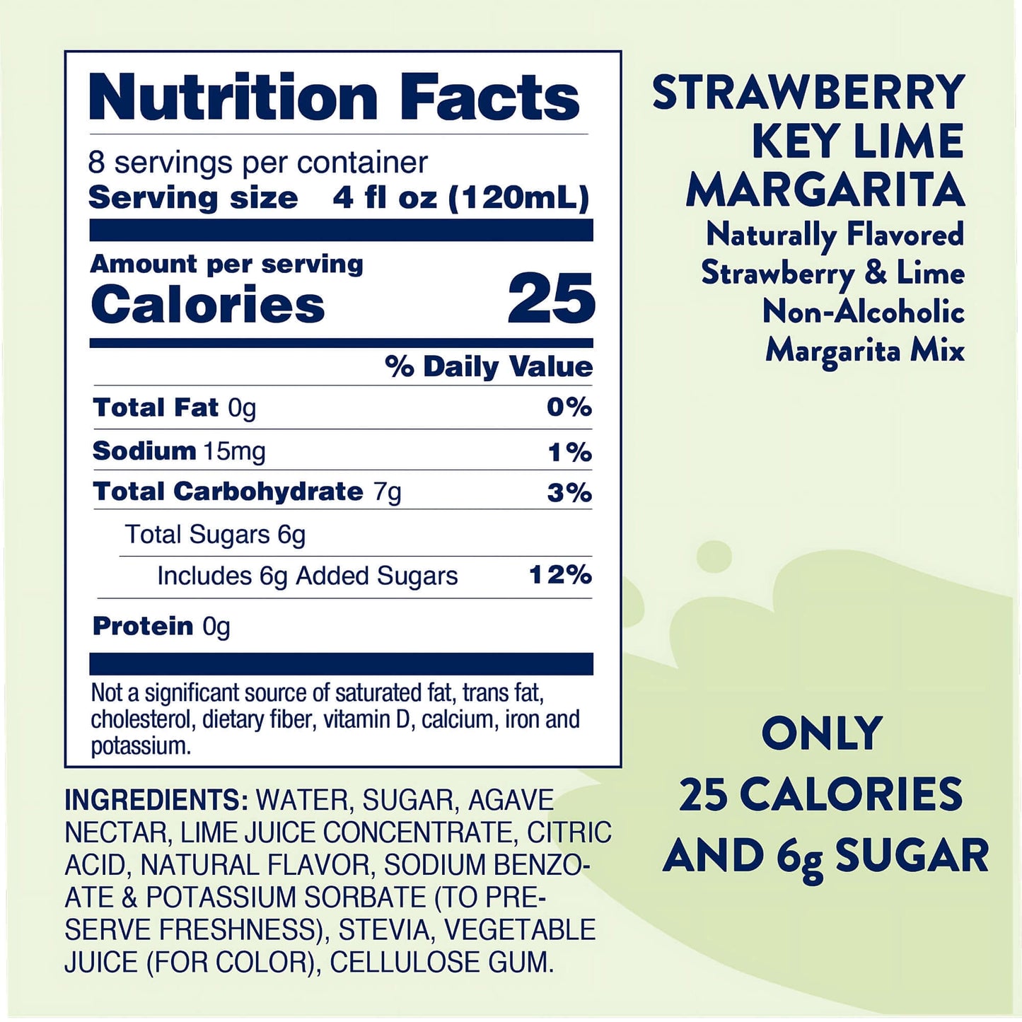 Jordan's Strawberry Key Lime Margarita Mixer