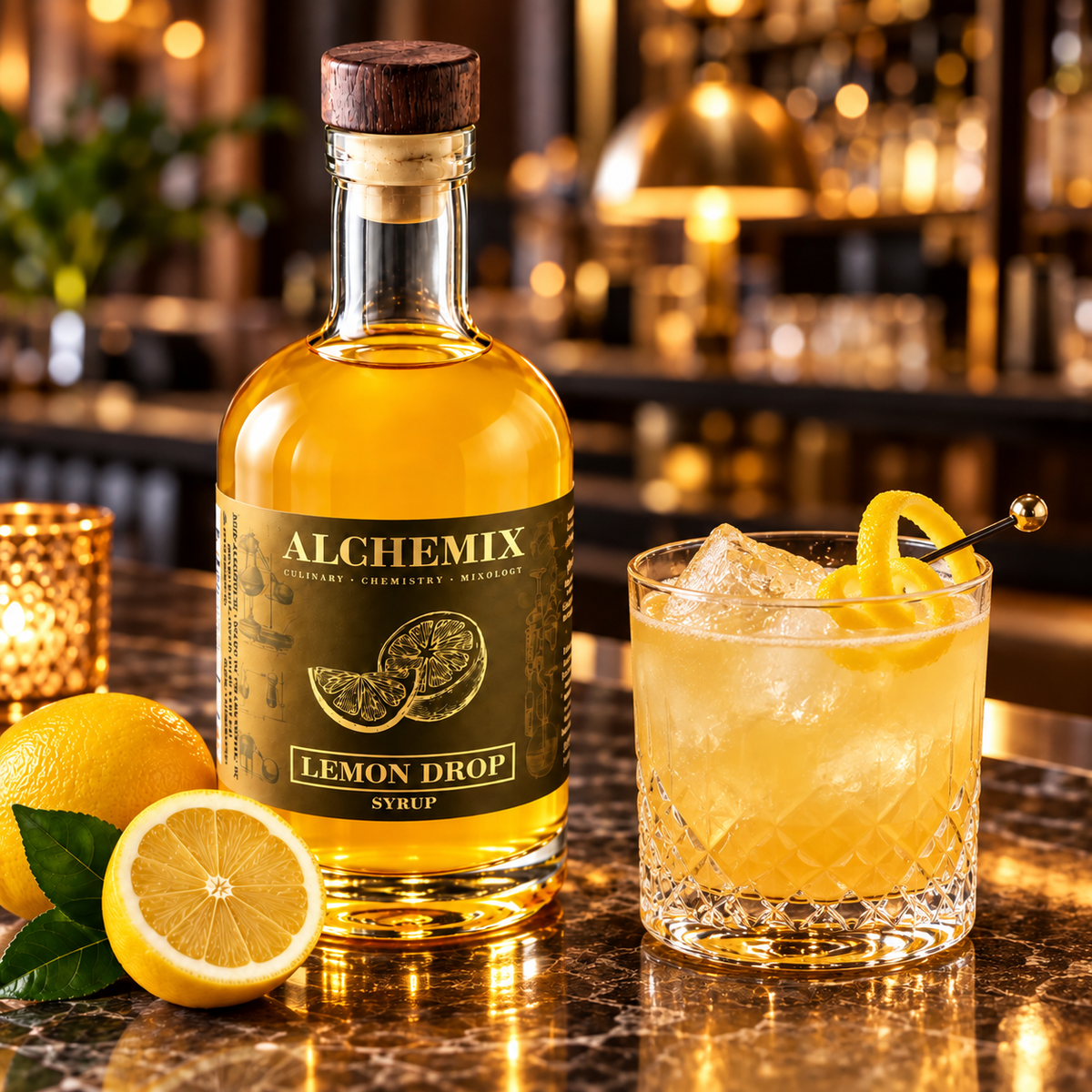 Lemon Drop Cocktail Syrup - Alchemix