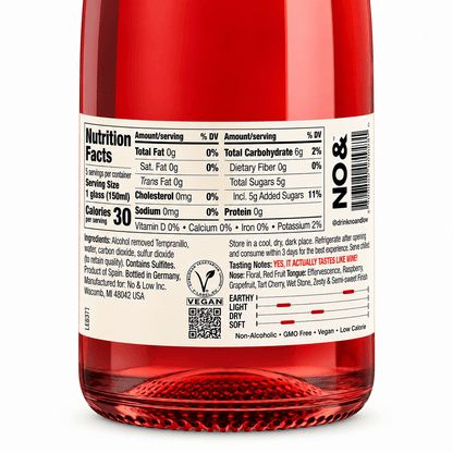 Non-Alcoholic Sparkling Rosé - No & Low