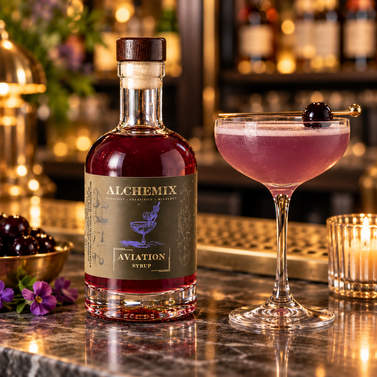Aviation Cocktail Syrup - Alchemix