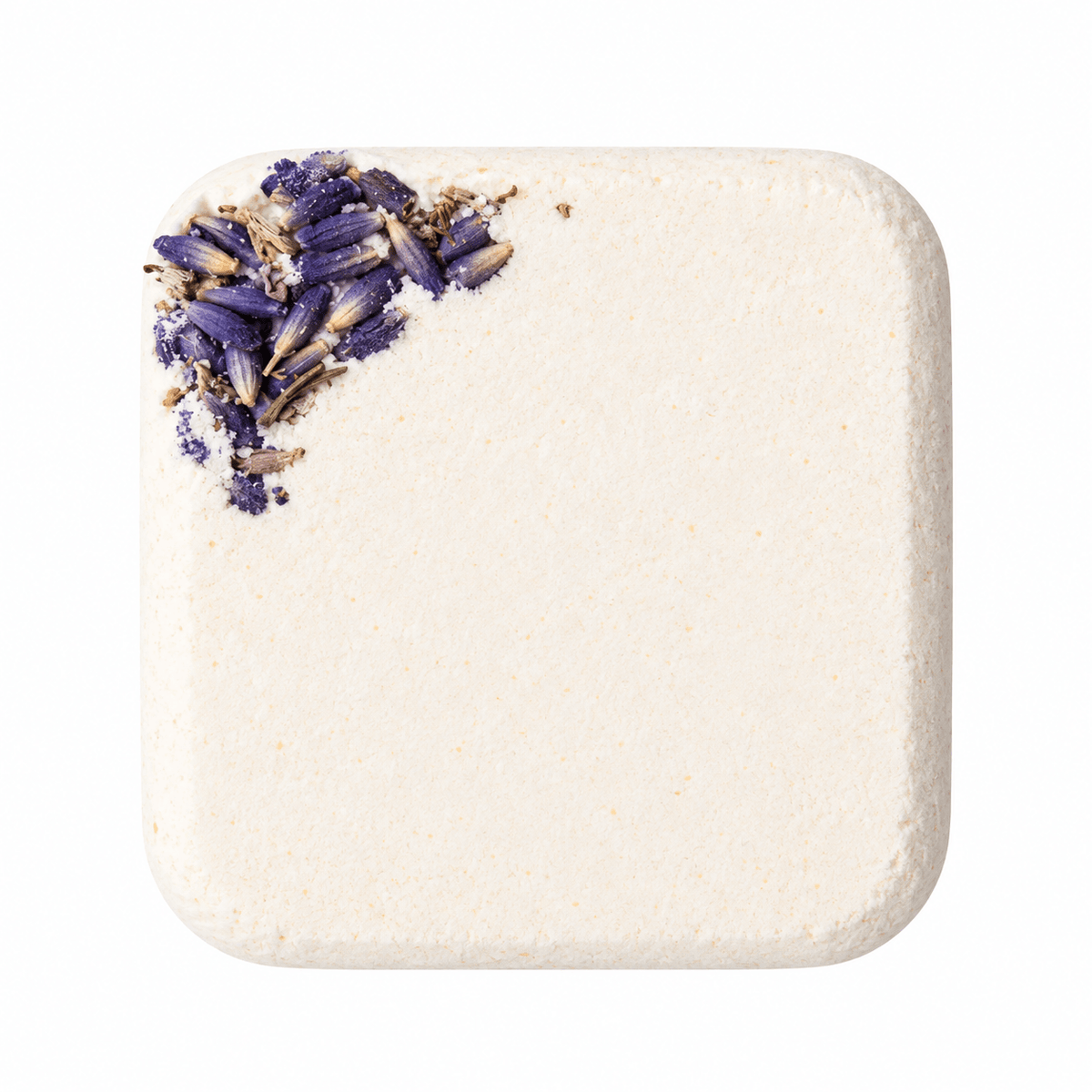 Lavender Bath Bomb with Lavender Buds - Relaxing Bath Soak