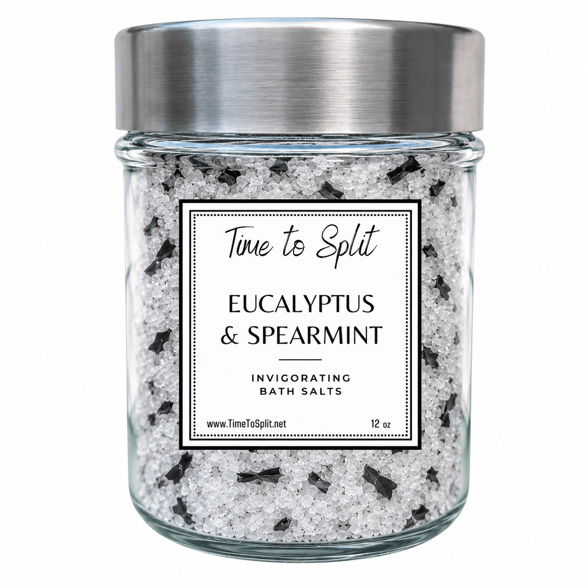 Eucalyptus Bath Salts with Spearmint - Refreshing Soak