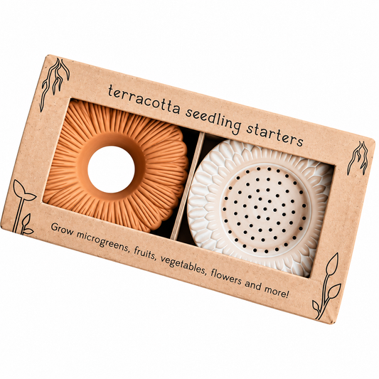 Bija Floral Seed Sprouter Set - Fair Trade