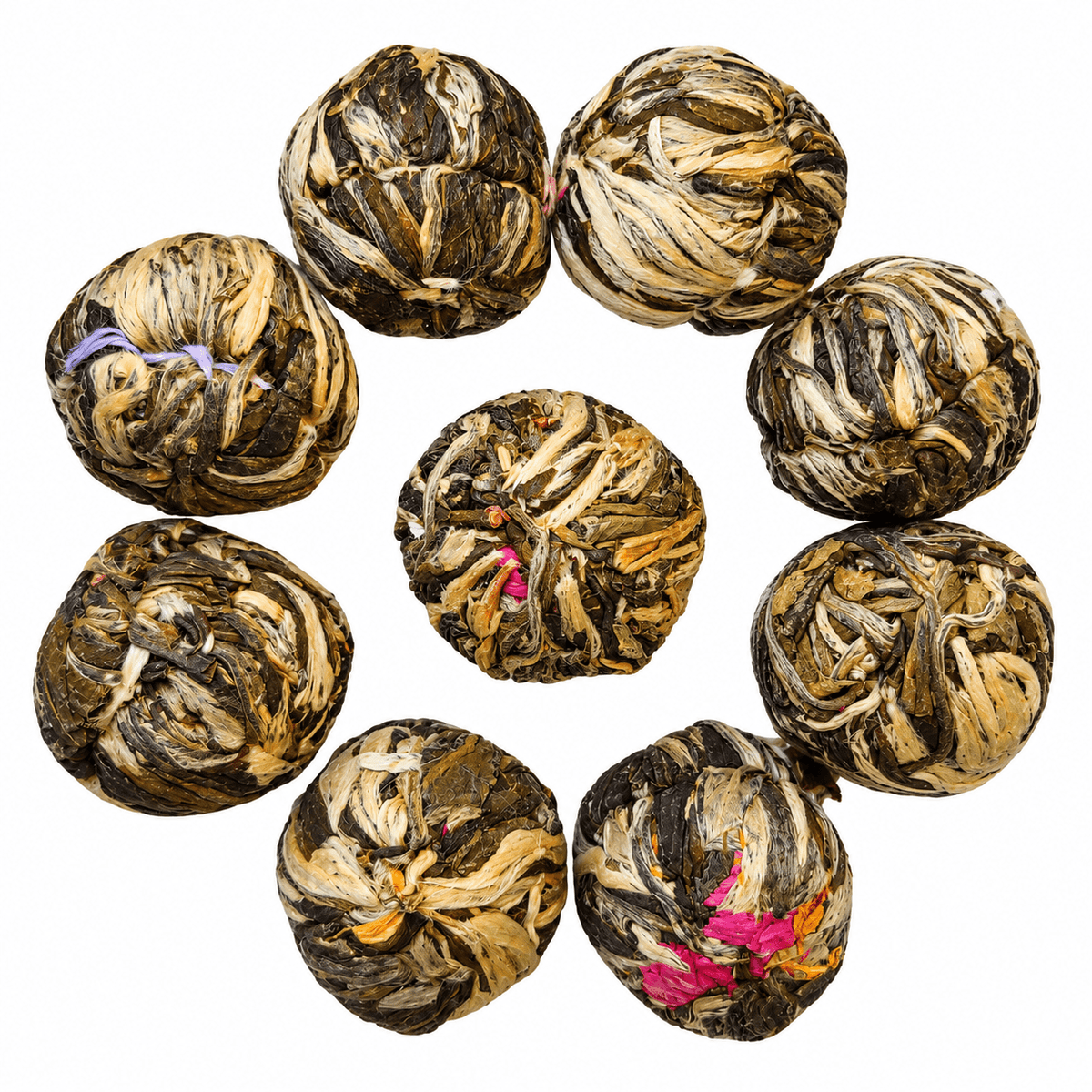Blooming Green Tea Variety - 9 Tea Balls