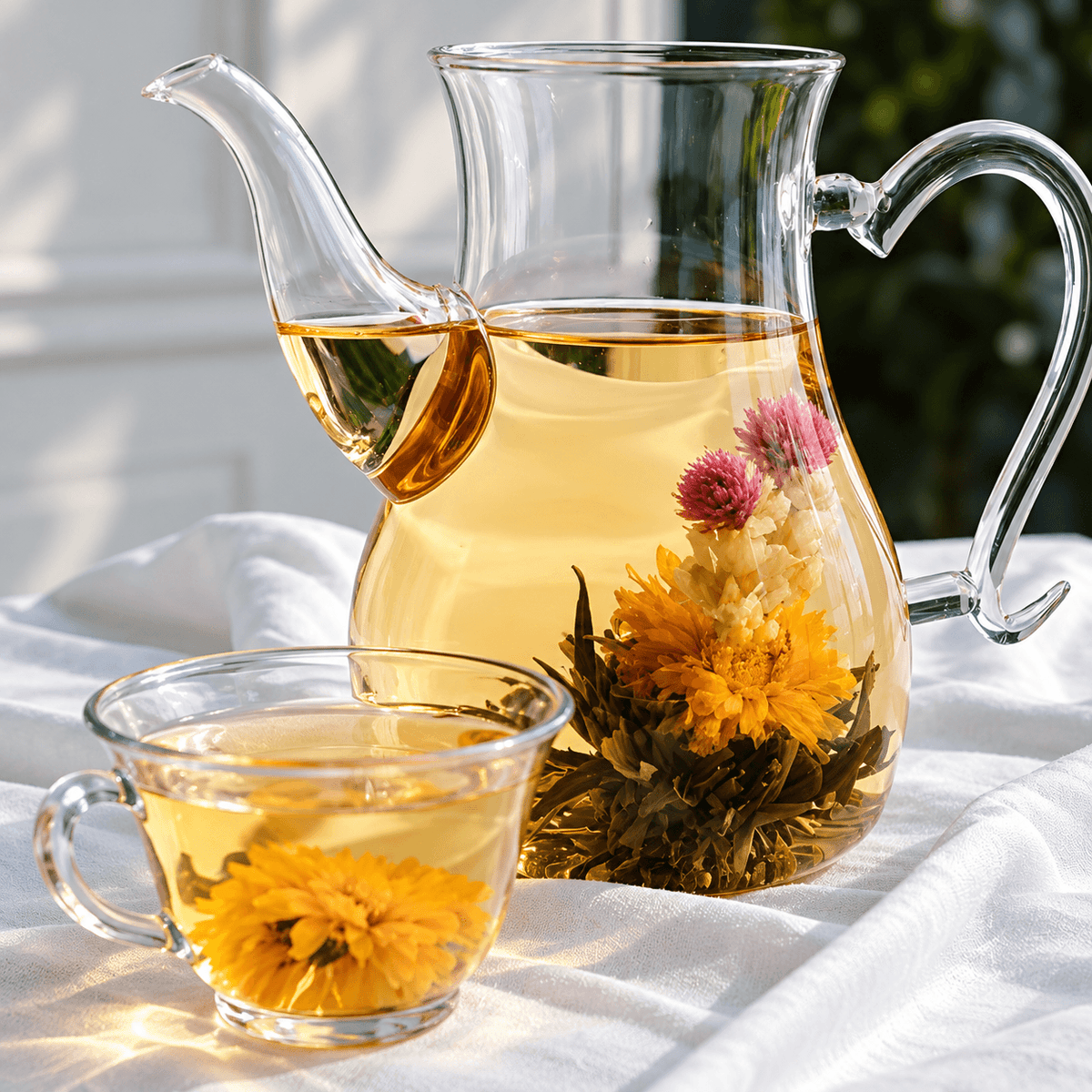 Blooming Green Tea Variety - 9 Tea Balls