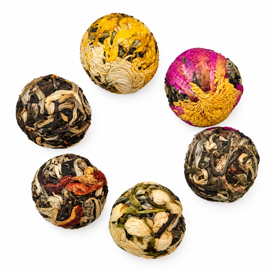 Blooming White Tea With Fruit & Flowers - 6 Kinds