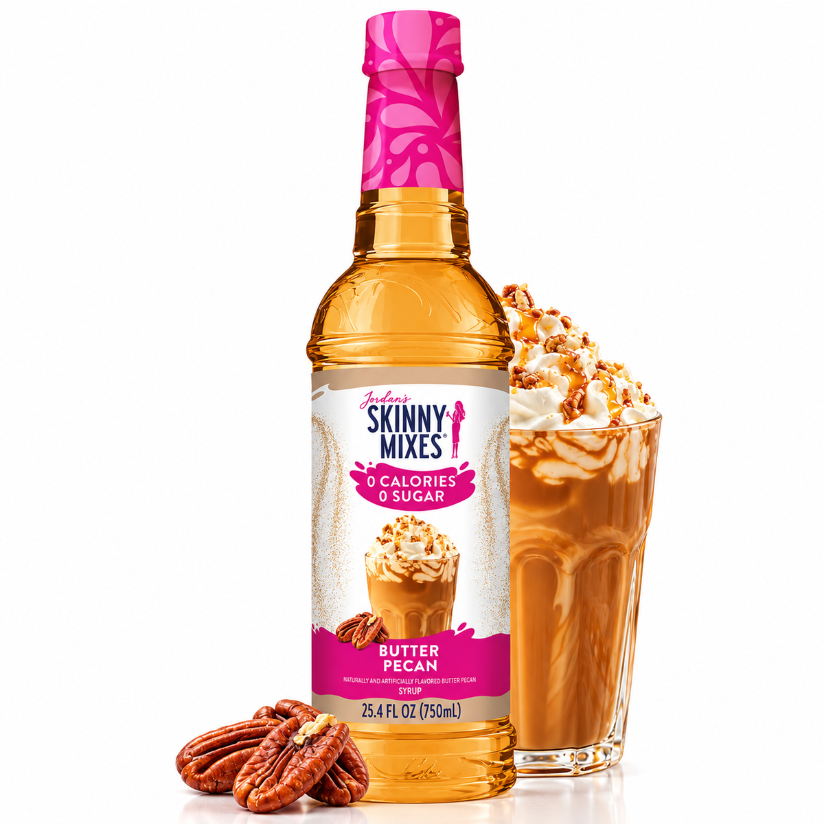 Butter Pecan Syrup - Jordan's Sugar Free