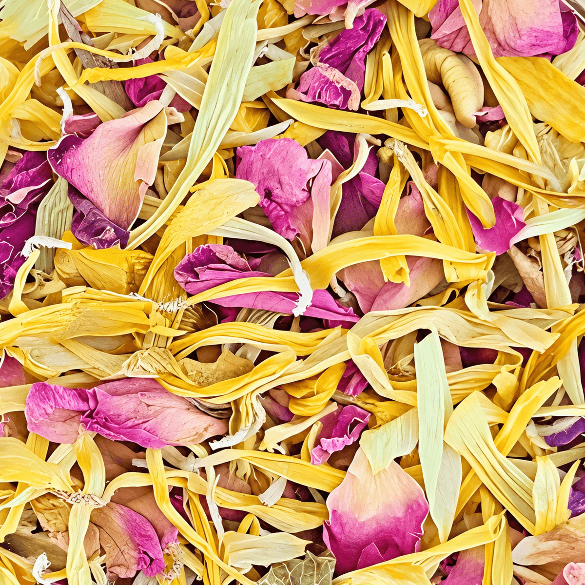 Edible Flower Sprinkles - Calendula, Rose & Lotus