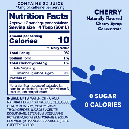 Cherry Cola Syrup - Jordan's Sugar Free