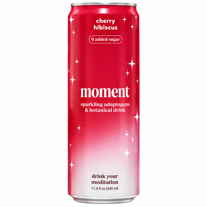 Sparkling Strawberry & Cherry Mocktail - Moment