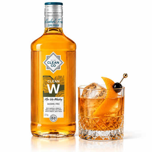 Non-Alcoholic Whiskey - CleanCo Clean W Zero Proof