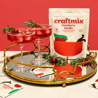 Cranberry Vanilla Cocktail Mixer - Craftmix