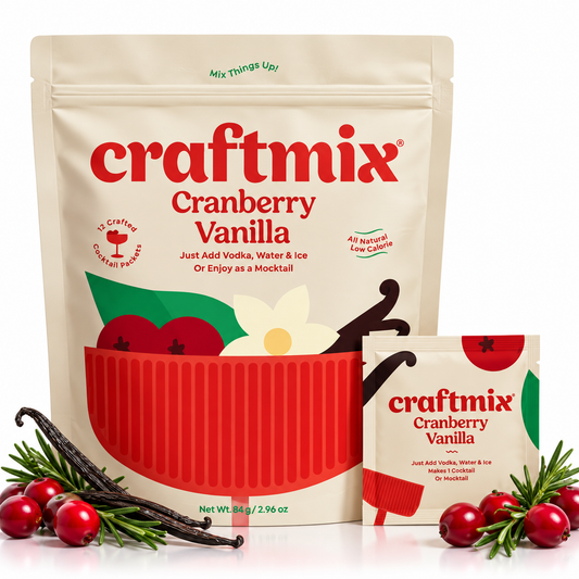 Cocktail Mixer - Cranberry Vanilla - Craftmix