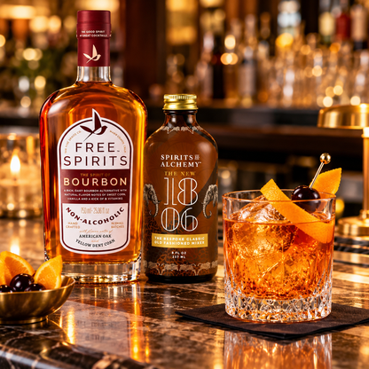 Free Spirits Bourbon & 1806 Old Fashioned Mixer Duo