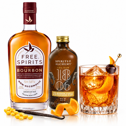 Free Spirits Bourbon & 1806 Old Fashioned Mixer Duo