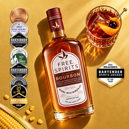 Free Spirits Bourbon & 1806 Old Fashioned Mixer Duo