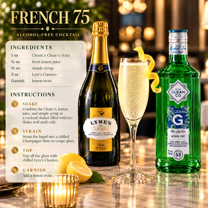 French 75 Duo - Non-Alcoholic Set