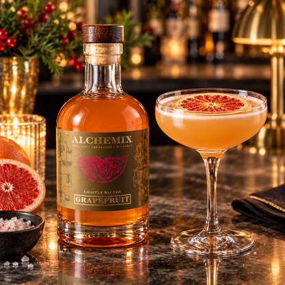 Salted Grapefruit Cocktail Syrup - Alchemix
