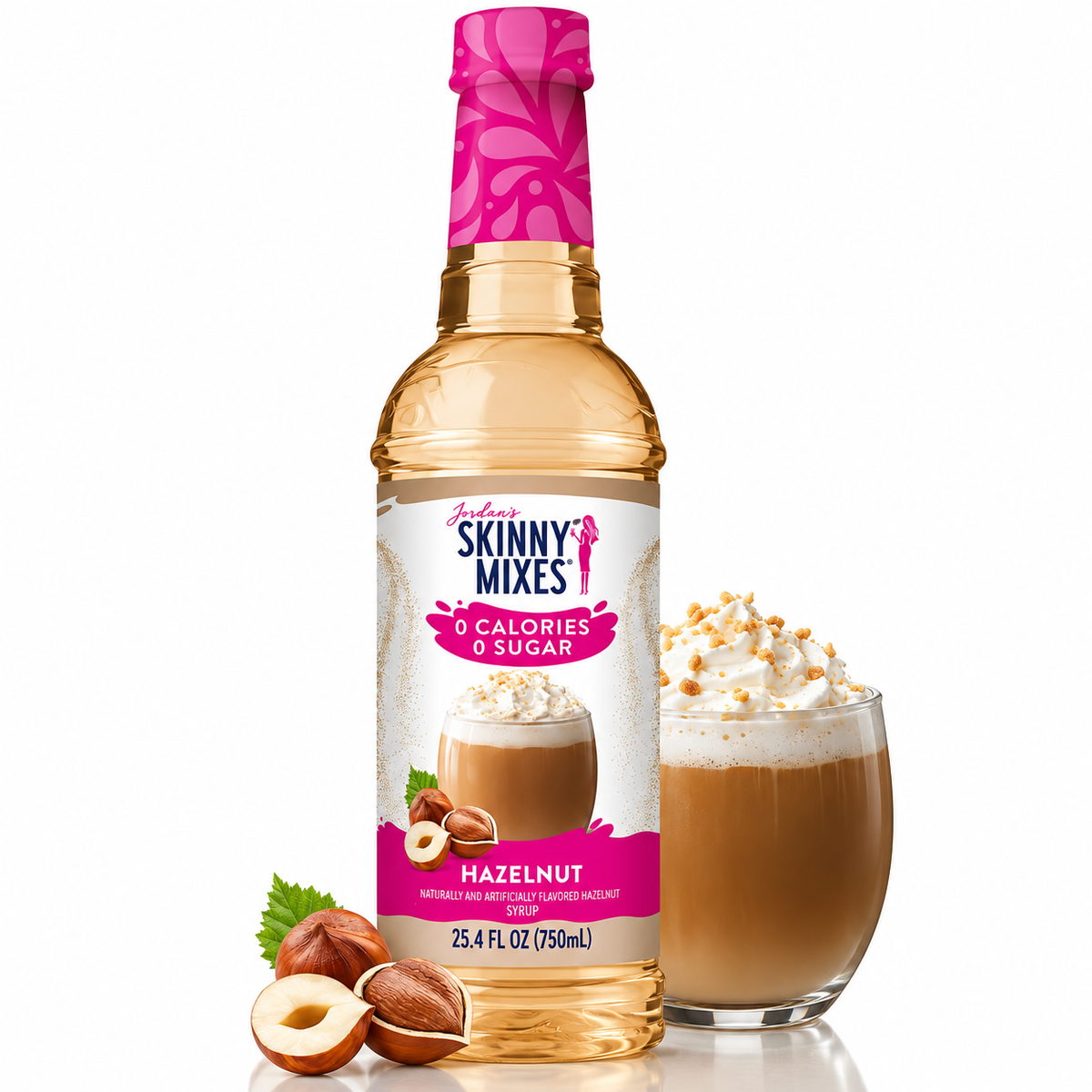 Hazelnut Syrup - Jordan's Sugar Free