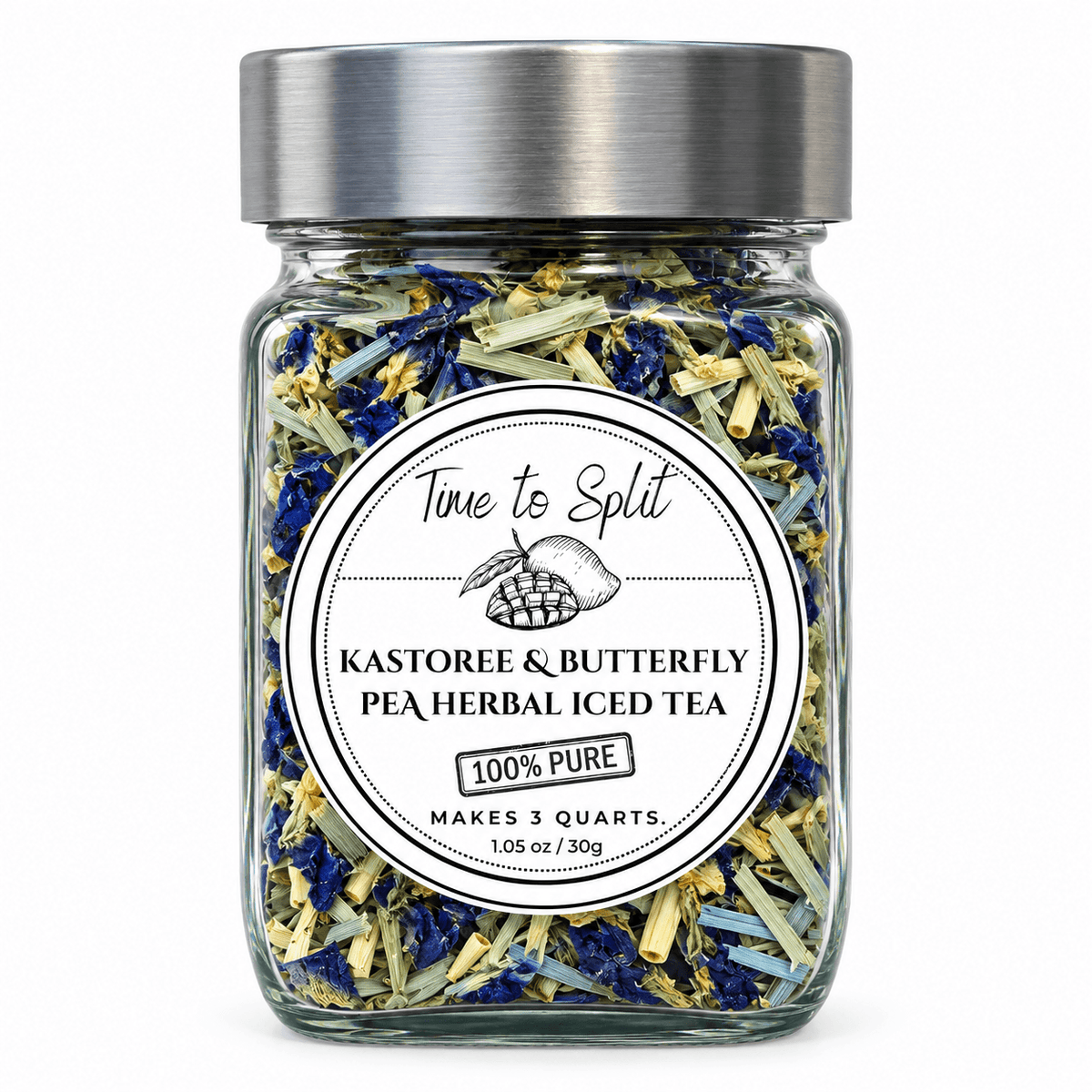 Kastoree Butterfly Pea Iced Tea - Loose Leaf Tea