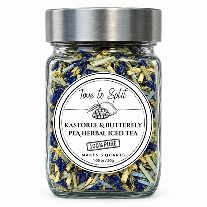 Kastoree Butterfly Pea Iced Tea - Loose Leaf Tea
