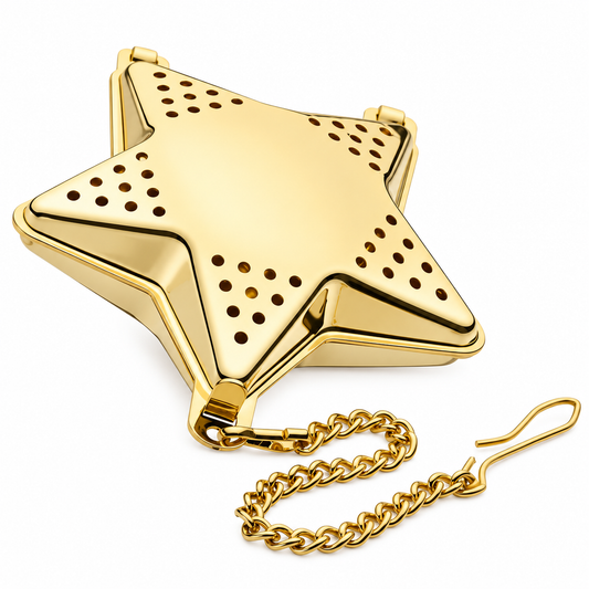 Infuser For Loose Leaf Tea - Gold Star