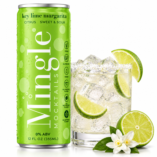 Key Lime Margarita Mocktail - Mingle