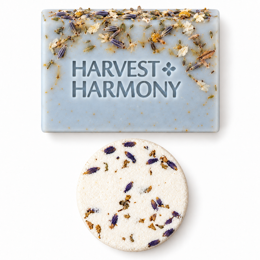 Lavender & Rosemary Goat Soap & Lavender Steamer Duo