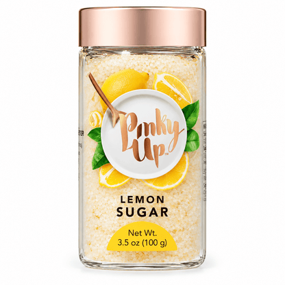 Lemon Flavored Sugar - Pinky Up Granulated Sugar